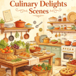 Find the Difference Culinary Delights Scenes