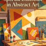 Spot the Difference in Abstract Art